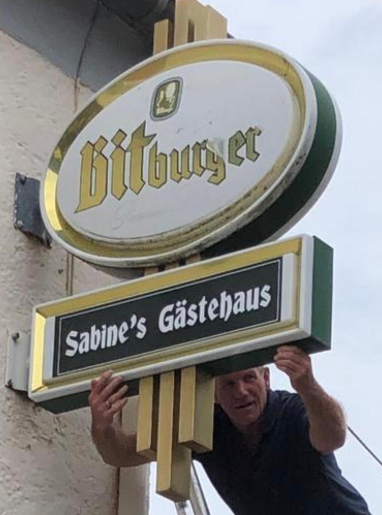 Sabine'S Gaestehaus Übereisenbach エクステリア 写真